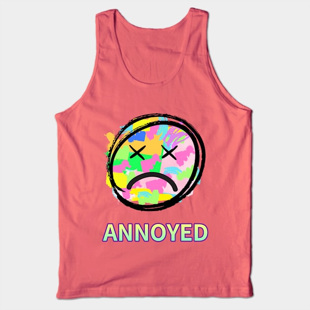 ANNOYED,displeased look Tank Top by zzzozzo